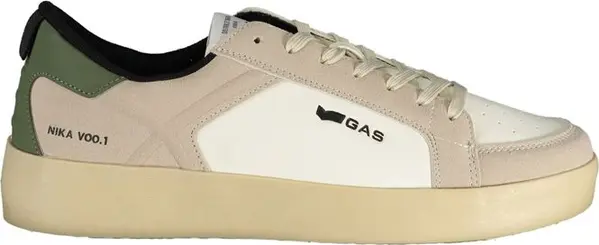Bianco Polyurethane Men Sneaker