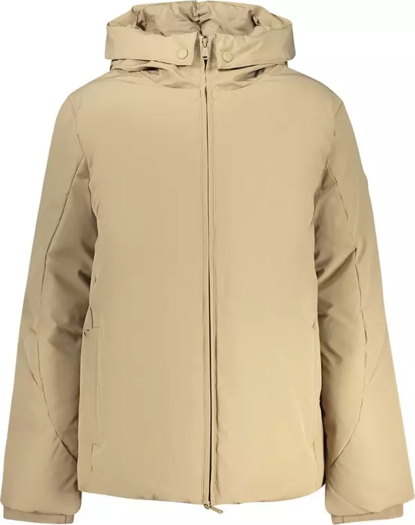 Marrone Polyester Women Jacket