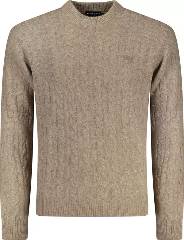 Marrone Poliammide Men Sweater
