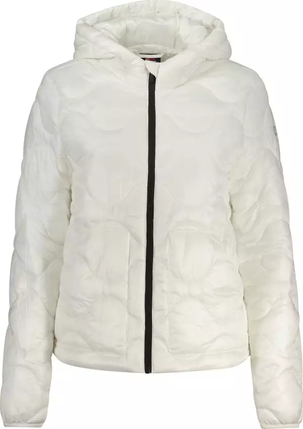 Bianco Poliammide Woman Jacket