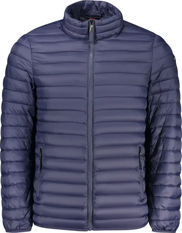 Blu Poliammide Men's Jacket