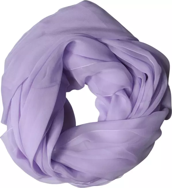 Purple Stole Silk Neck Wrap Shawl Men Scarf
