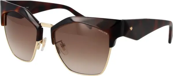 Brown Plastic Sunglasses