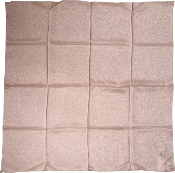 Light Pink Silk Blend Square Foulard 87.5cm x86.5cm Scarf