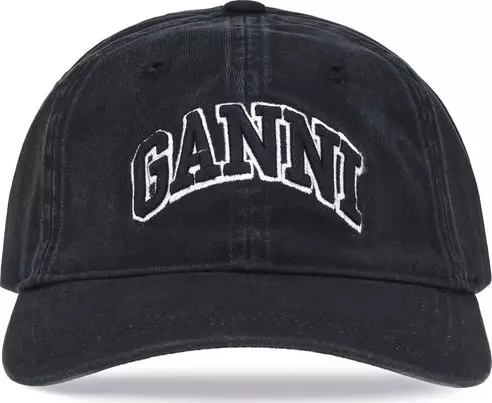 Black Cotton Cap (Baseball Hat)