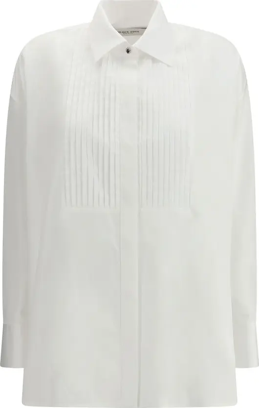 White Cotton Dress Shirt