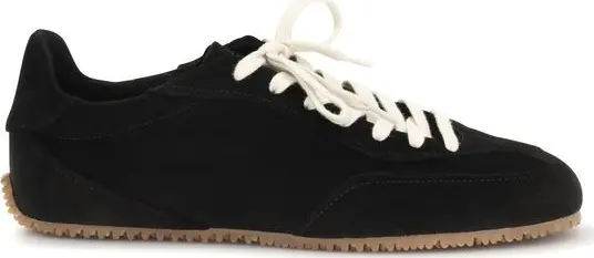 Black Calf Leather Bos Taurus Low Top Sneakers