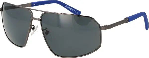 Gray Metal Sunglasses