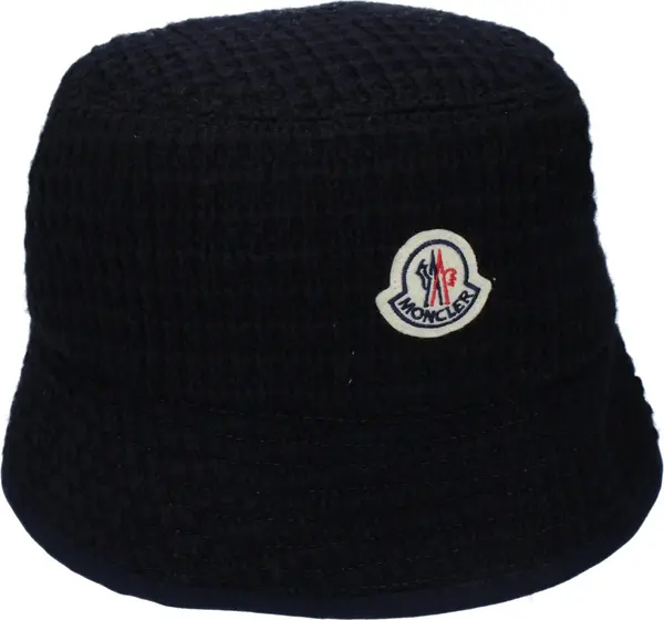 Blue Wool Bucket Hat