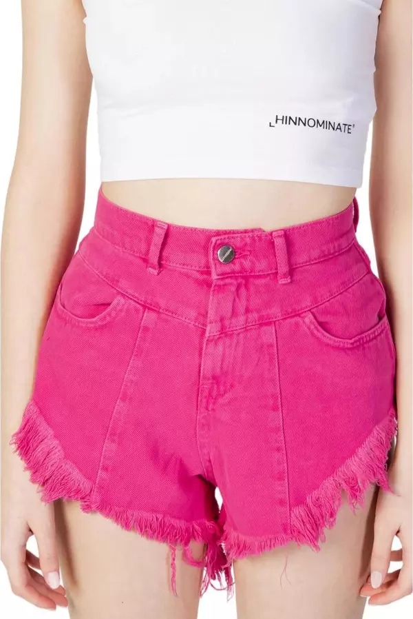 Fuchsia Cotton Short And Mini Shorts