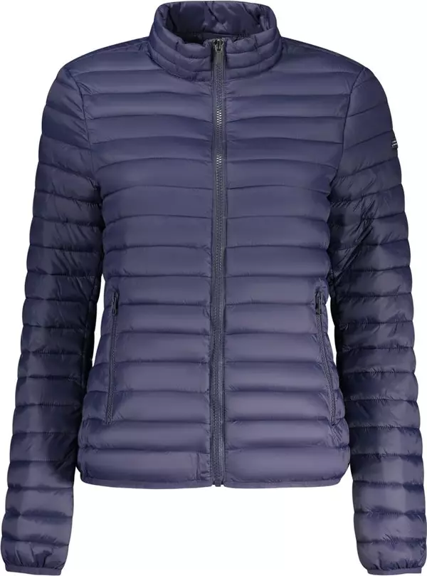 Blu Poliammide Women Jacket