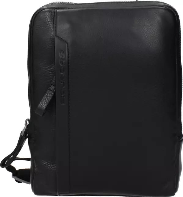 Black Leather Crossbody Bag