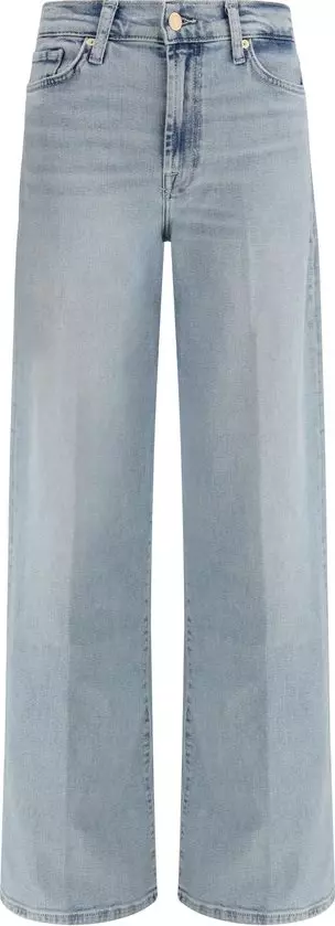 Blue Cotton Relaxed Fit Jeans