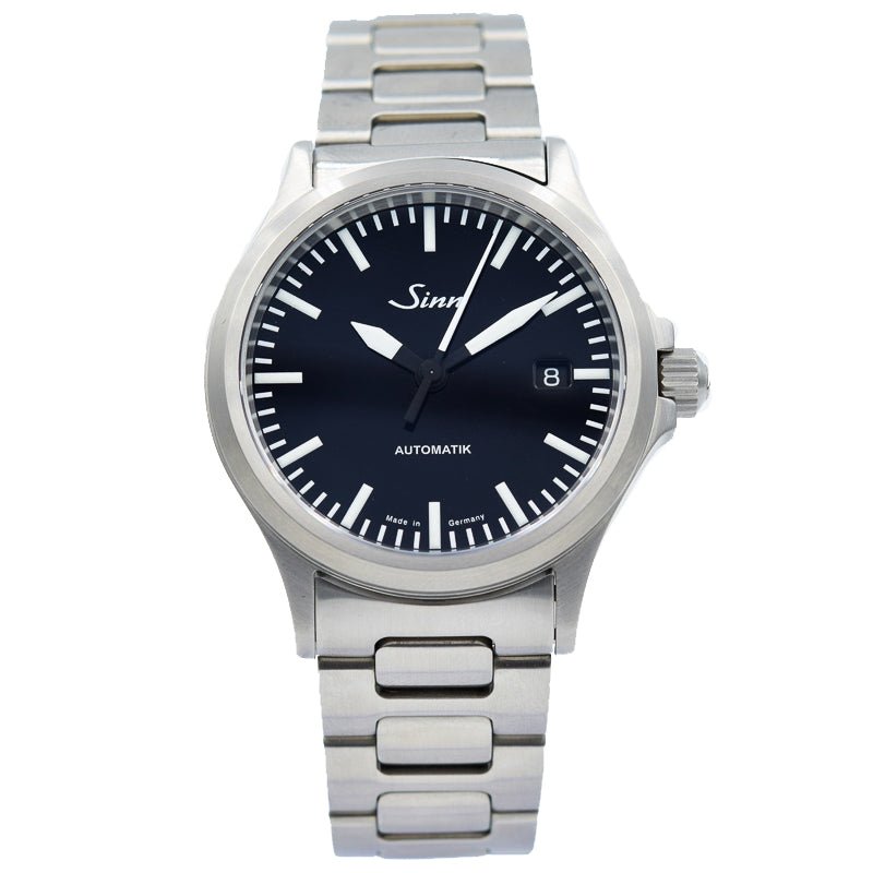 SOLD 12/2019 - Sinn - 556 I - Black Dial on Stainless Steel Bracelet - German Watch - 39mm