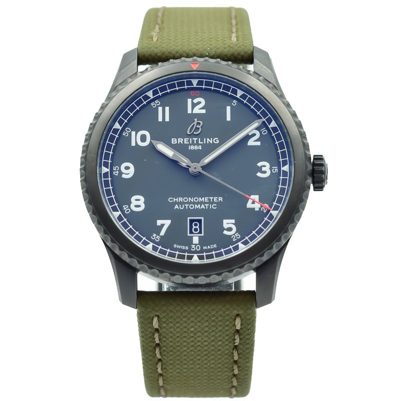 SOLD 11/2019 - Breitling Curtiss Warhawk Aviator 8 - M173152A1L1X1 - Black Steel - 41mm