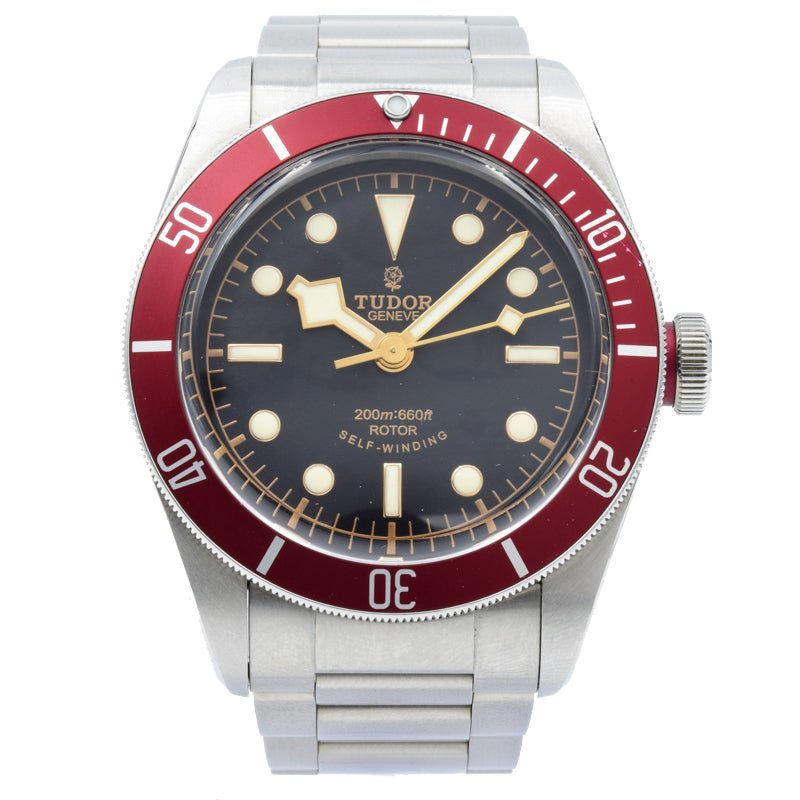 SOLD - Tudor Black Bay 79230R Red Bezel with ETA Movement - 41mm