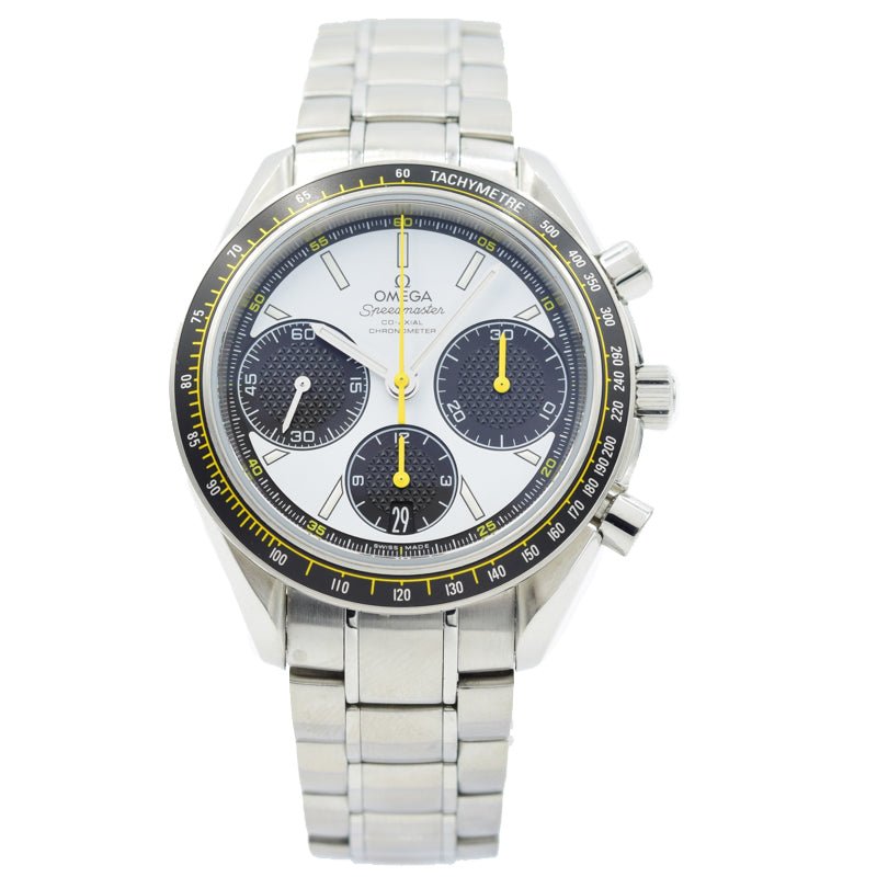 SOLD - Omega Speedmaster Racing Chronograph 326.30.40.50.04.001 White Dial - 40mm