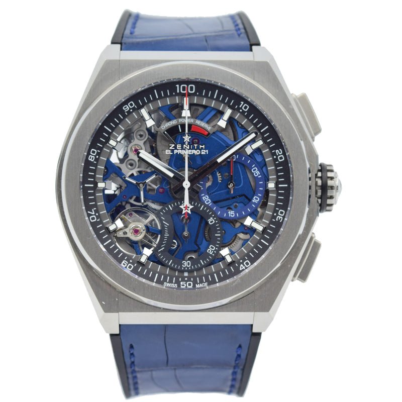 SOLD - Zenith DEFY El Primero 21 95.9002.9004/78.R584 Dual Escapement - 44mm