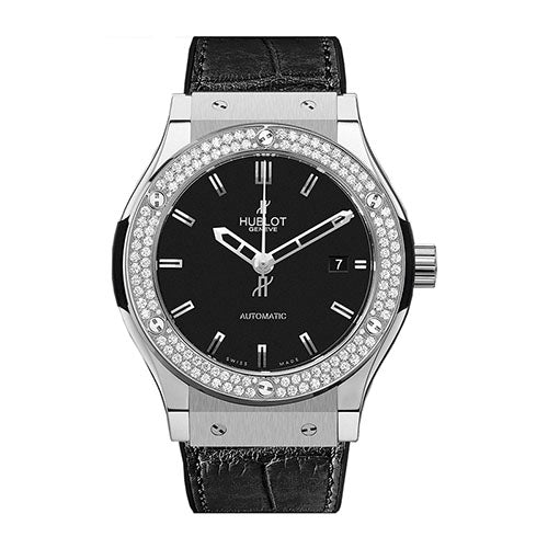 Hublot Classic Fusion Titanium Diamond  - 565.NX.1170.LR.1104
