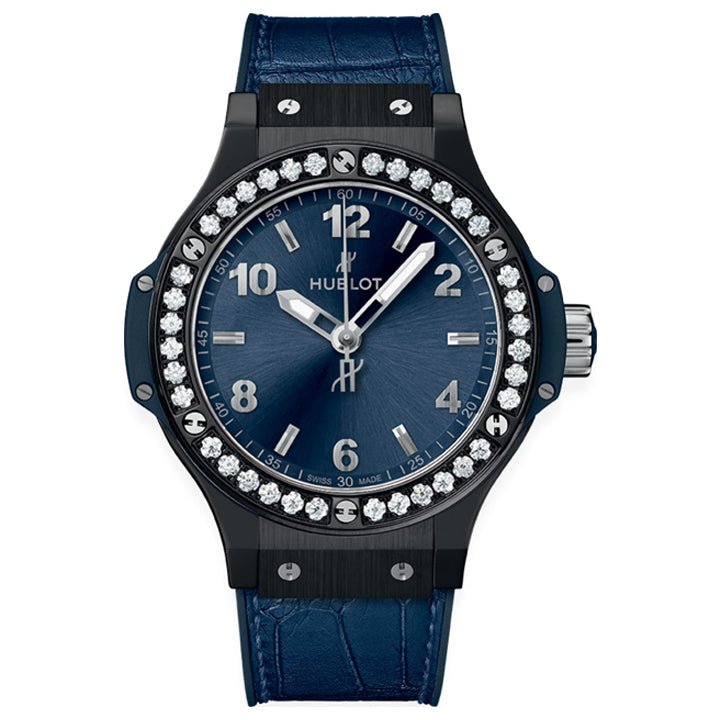Hublot Big Bang Ceramic Blue Diamonds - 361.CM.7170.LR.1204