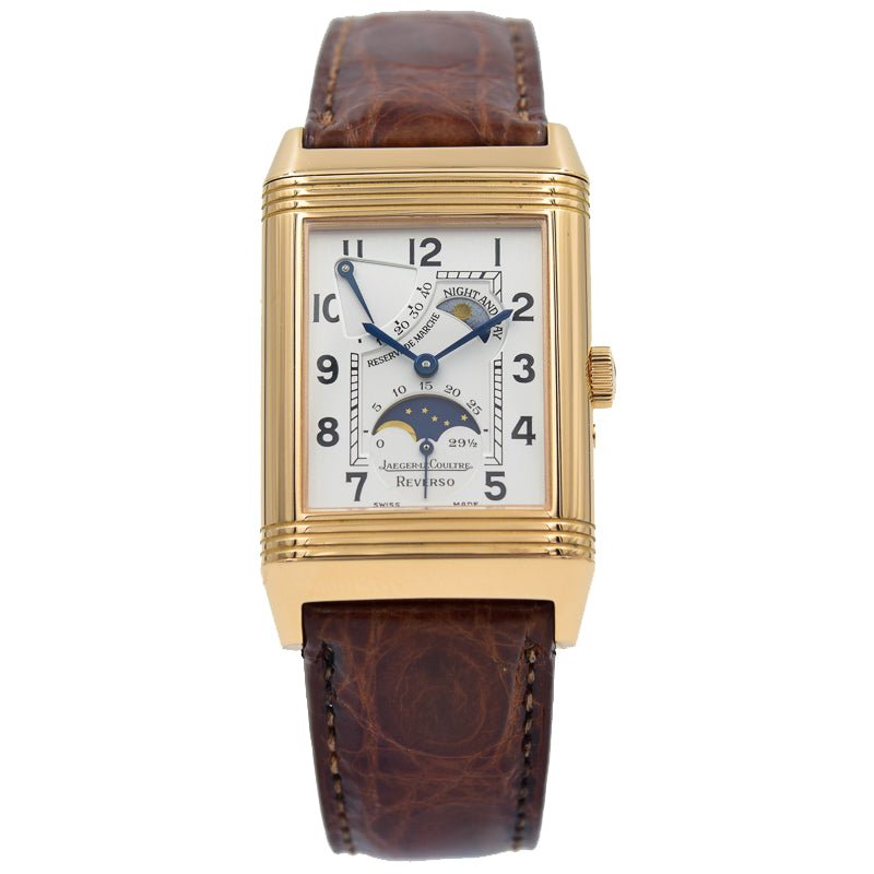 SOLD 02/2020Jaeger-LeCoultre Reverso - 270.2.63 - Sun Moon 18k Rose Gold Case - 26mm x 42mm