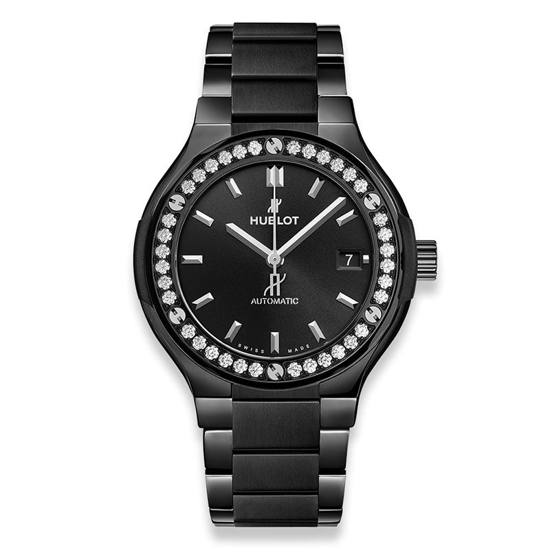 Hublot Classic Fusion Black Magic Bracelet Diamonds - 568.CM.1470.CM.1204