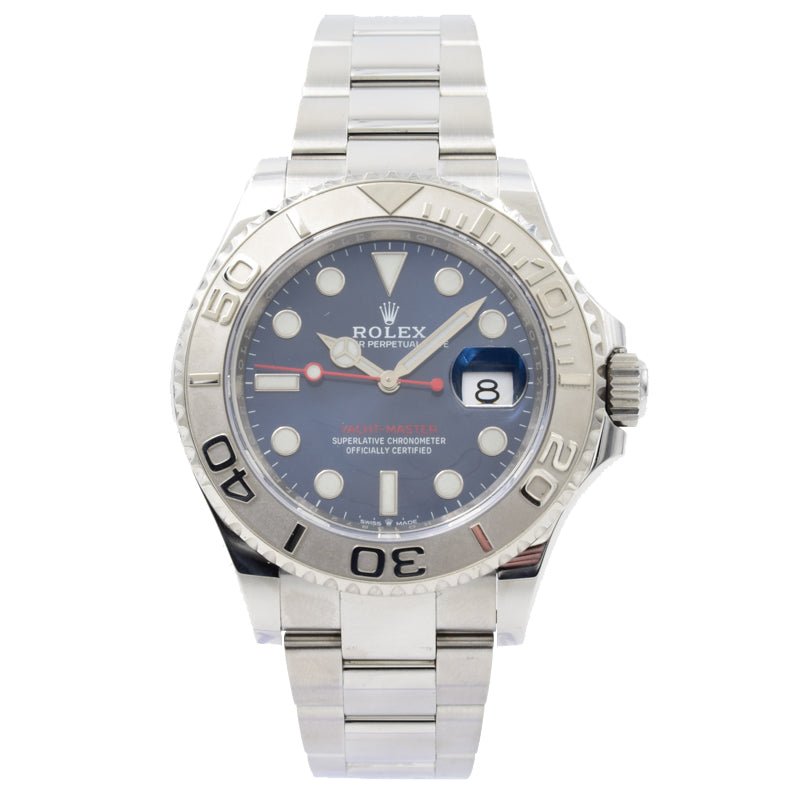 SOLD - Rolex Yachtmaster 126622 Blue Dial with Platinum Bezel - 40mm