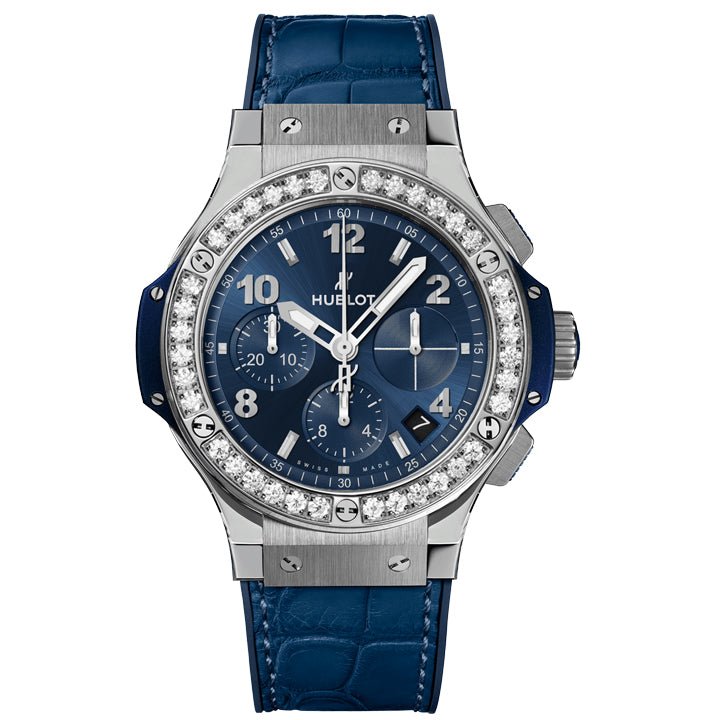 Hublot Big Bang Steel Blue Diamonds - 341.SX.7170.LR.1204