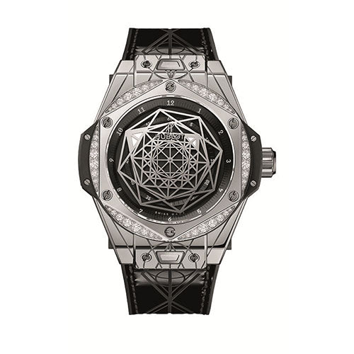 Hublot Big Bang One Click Sang Bleu Steel Diamonds - 465.SS.1117.VR.1204.MXM17