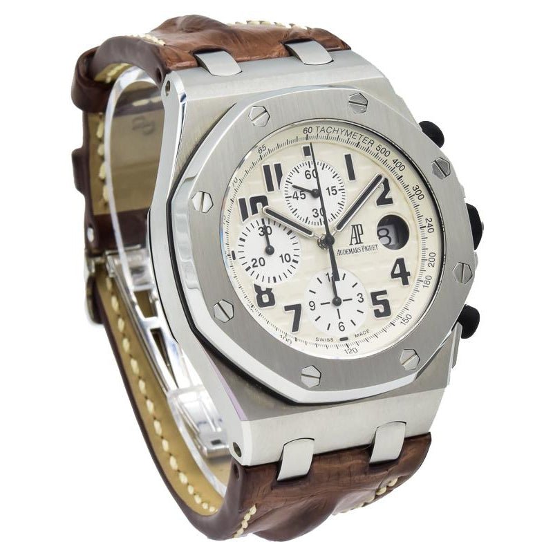SOLD 09/2019 - Audemars Piguet Royal Oak Offshore - 26170ST.OO.D091CR.01 - Waffle Dial - 42mm
