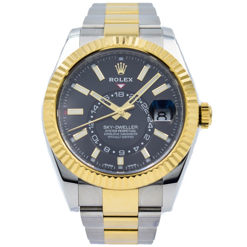 SOLD 09/2019 - Rolex Sky-Dweller - 326933 - Two-Tone 18k Yellow Gold and Stainless Steel - 42mm