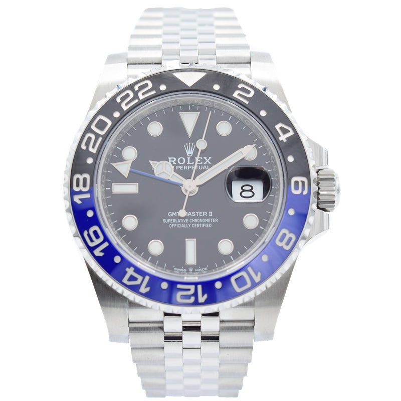SOLD 10/2019 - Rolex GMT-Master II - 126710BLNR - Batman" on Jubilee Bracelet"