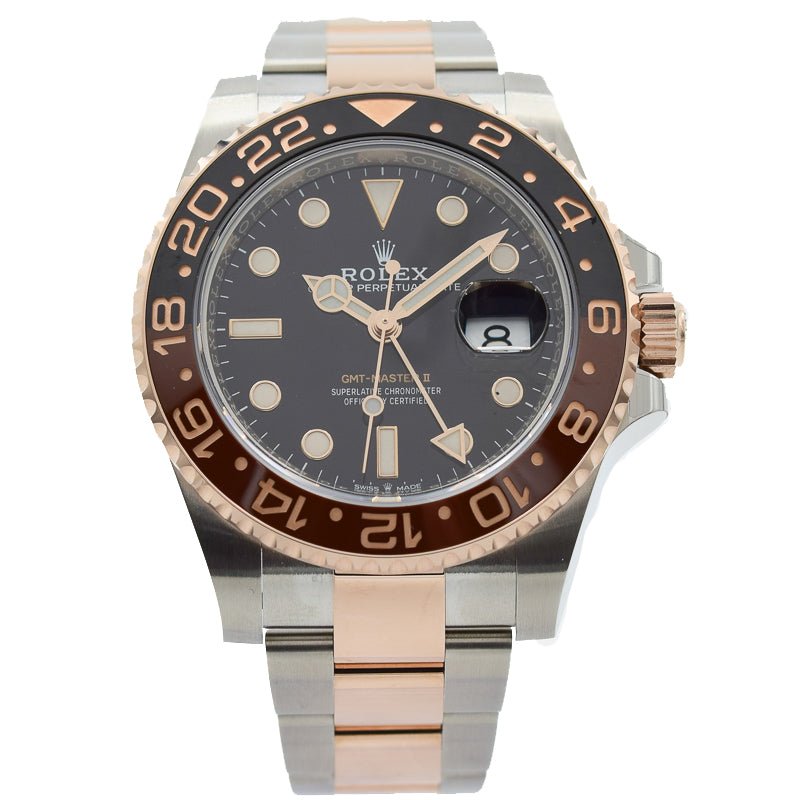 SOLD 12/2019 - Rolex GMT-Master II - 126711CHNR - Rootbeer Two-Tone 18k Rose Gold - 40mm