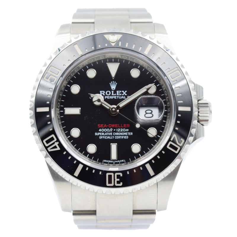 SOLD - Rolex Sea-Dweller Deepsea 126600 Redline Stainless Steel - 43mm