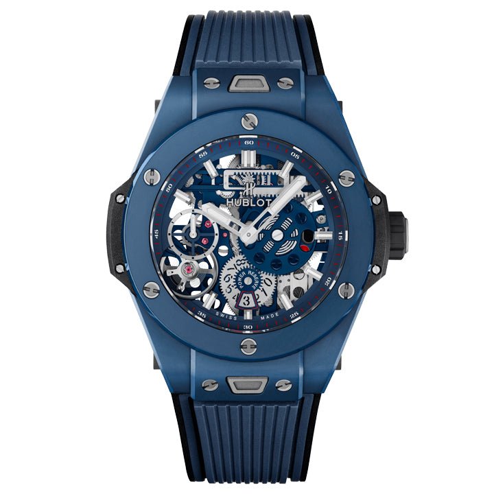 Hublot Big Bang Meca-10 Ceramic Blue 45mm - 414.EX.5123.RX