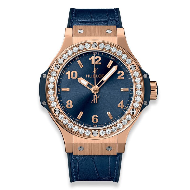 Hublot Big Bang Gold Blue Diamonds - 361.PX.7180.LR.1204