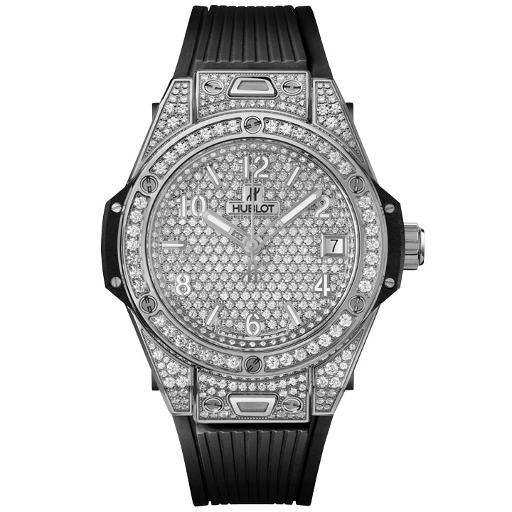 Hublot Big Bang One Click Steel Full Pave - 465.SX.9010.RX.1604
