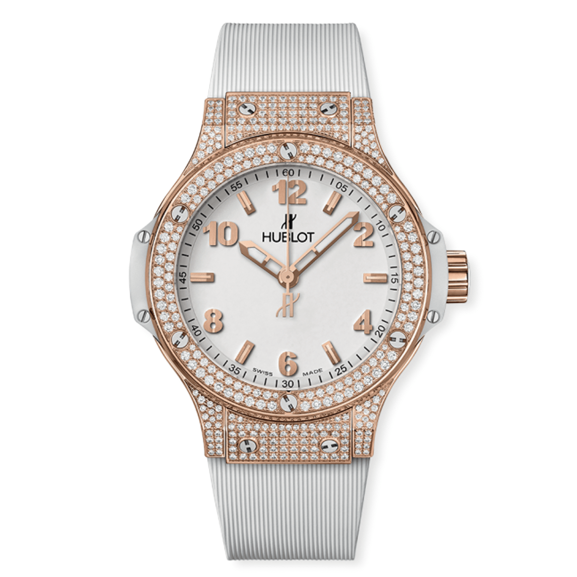 Hublot Big Bang Gold White Pave - 361.PE.2010.RW.1704
