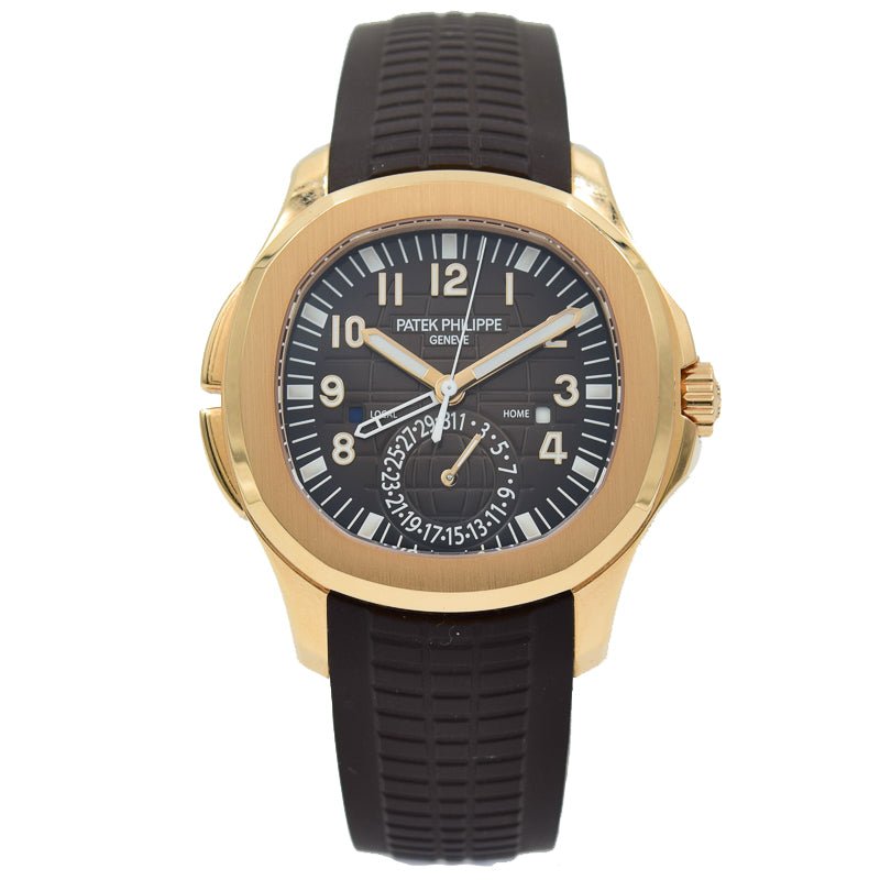 SOLD 03/2020 - Patek Philippe Aquanaut 18k Rose Gold Case on Rubber - 5164R 41mm