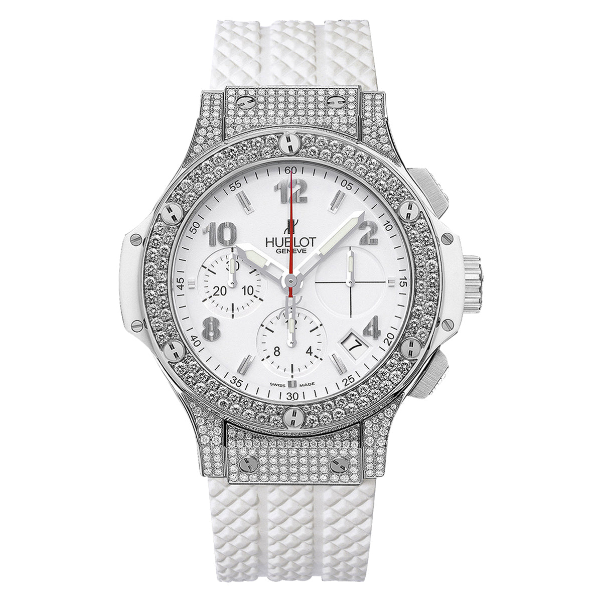 Hublot Big Bang Steel White Pavé 41mm- 342.SE.230.RW.174
