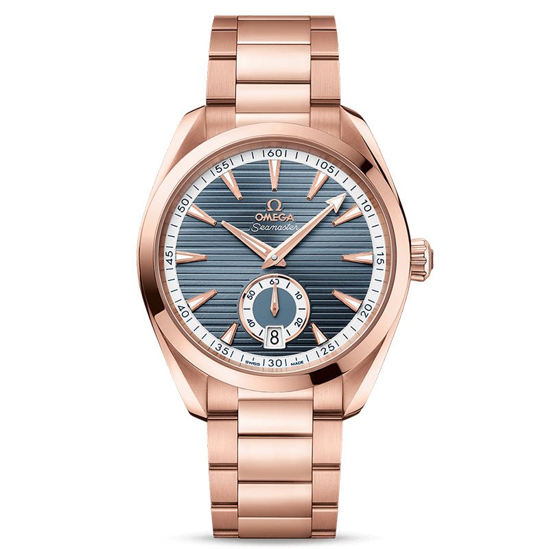 Omega Seamaster Aqua Terra 150m Co-Axial Master Chronometer Small Seconds 41mm Sedna Gold- 220.50.41.21.03.001