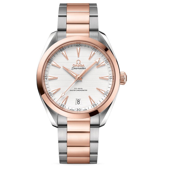 Omega Seamaster Aqua Terra 150M Steel & Sedna™ Gold - 220.20.41.21.02.001
