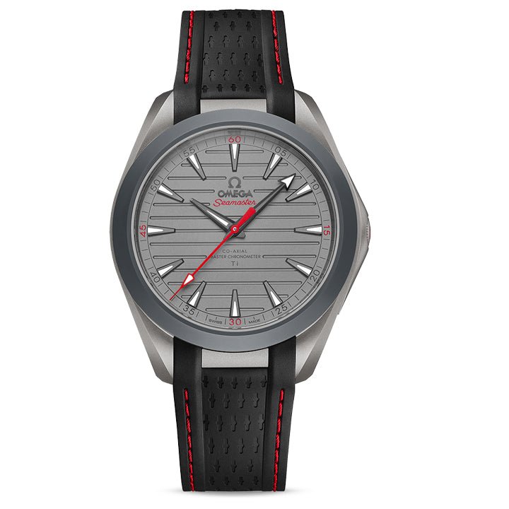 Omega Seamaster Aqua Terra 150M Ultra Light Titanium on Rubber Strap - 220.92.41.21.06.001