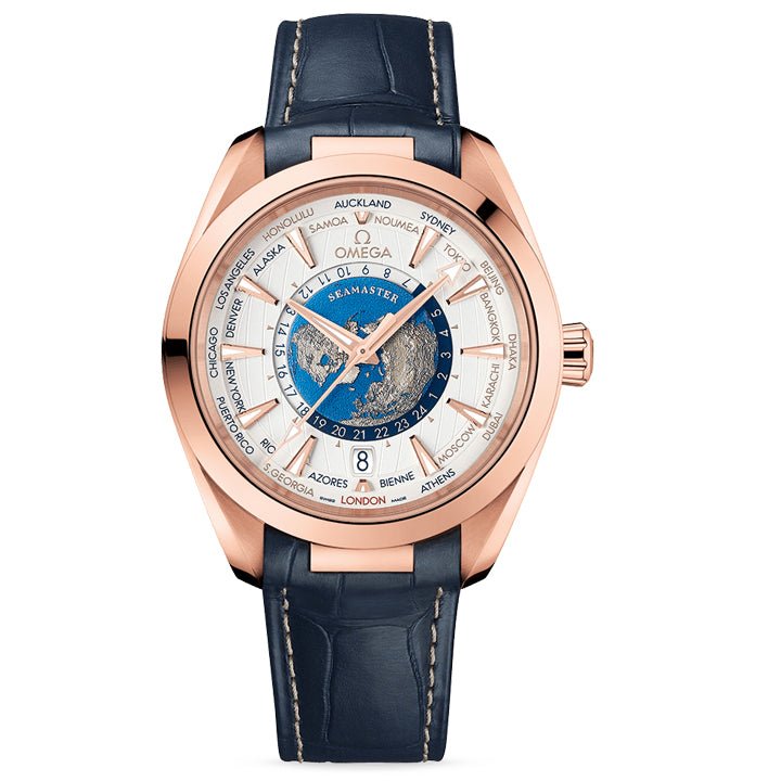 Omega Seamaster Aqua Terra 150M GMT World Timer 43mm - 220.53.43.22.02.001