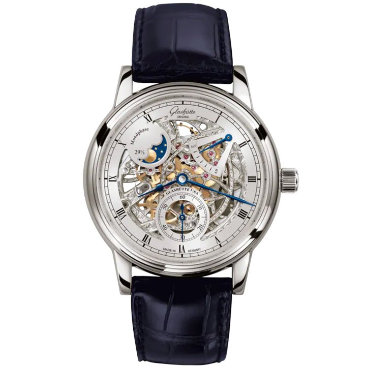 Glashutte Original Senator Moon Phase Skeletonized Edition - 1-49-13-15-04-30