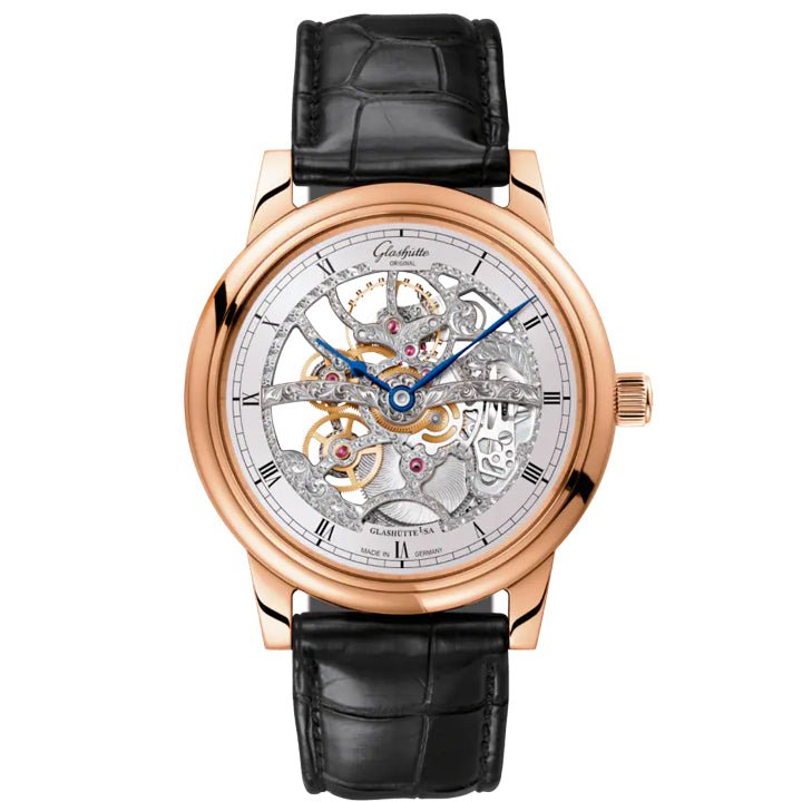 Glashutte Original Senator Manual Winding Skeletonized Edition - 1-49-18-01-05-30
