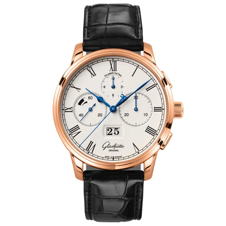 Glashutte Original Senator Chronograph Panorama Date - 1-37-01-01-05-30