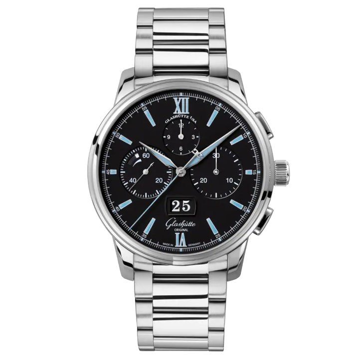 Glashutte Original Senator Chronograph Panorama Date - 1-37-01-03-02-71