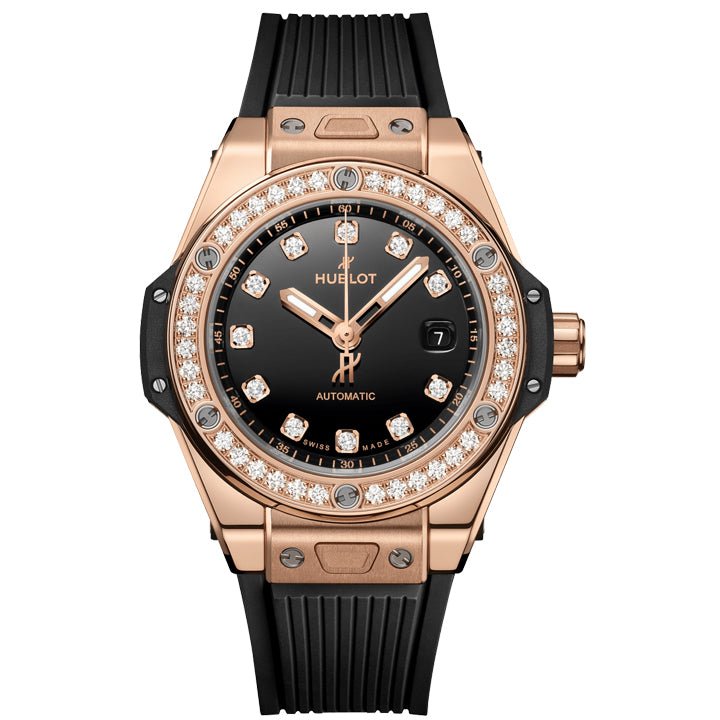 Hublot Big Bang One Click King Gold Diamonds 33mm - 485.OX.1280.RX.1204