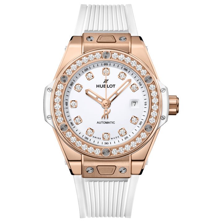 Hublot Big Bang One Click King Gold White Diamonds 33mm - 485.OE.2210.RW.1204
